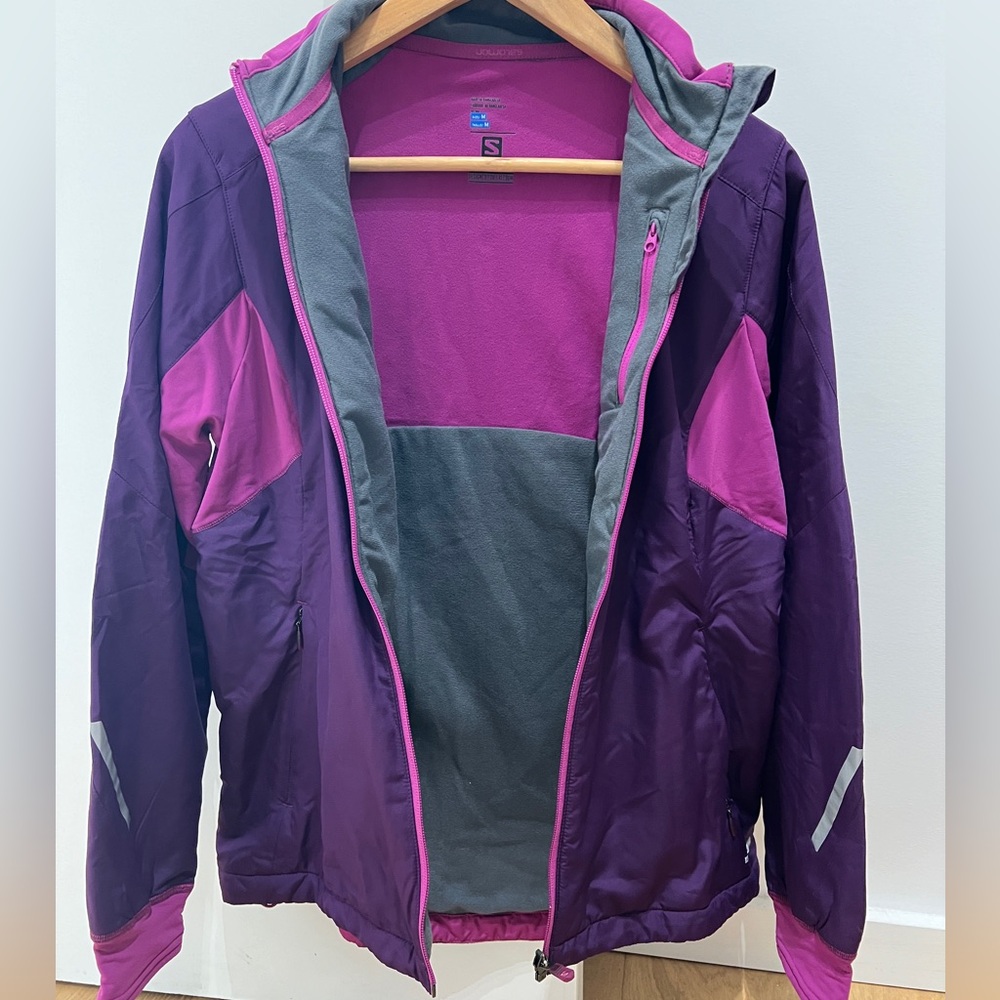 Salomon - Light Shell Jacket Purple - image 2